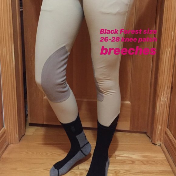 Black forest Knee patch breeches - Picture 2 of 7